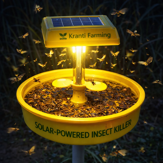Solar Insect Killer for Farms & Gardens | Natural Pest Trap