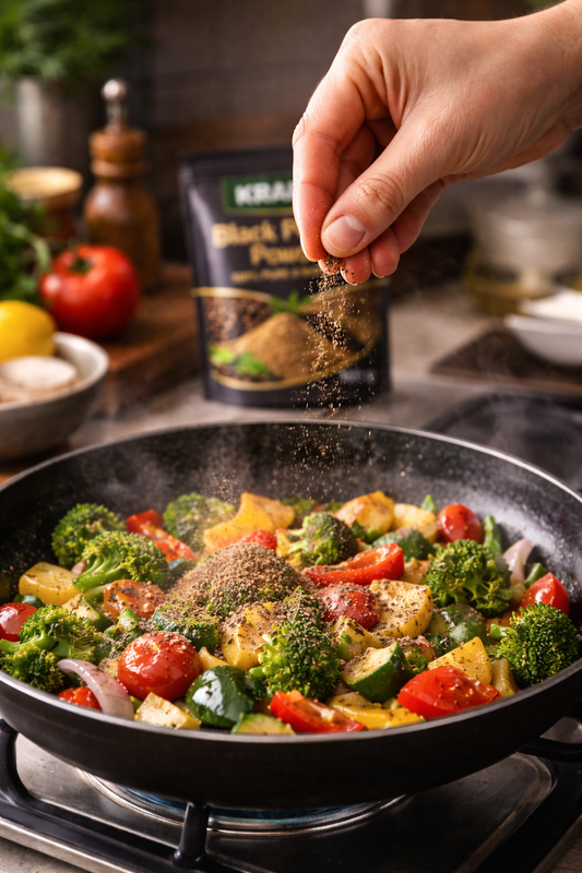 Premium Black Pepper 100 gm | Pure Kali Mirch Powder – Kranti