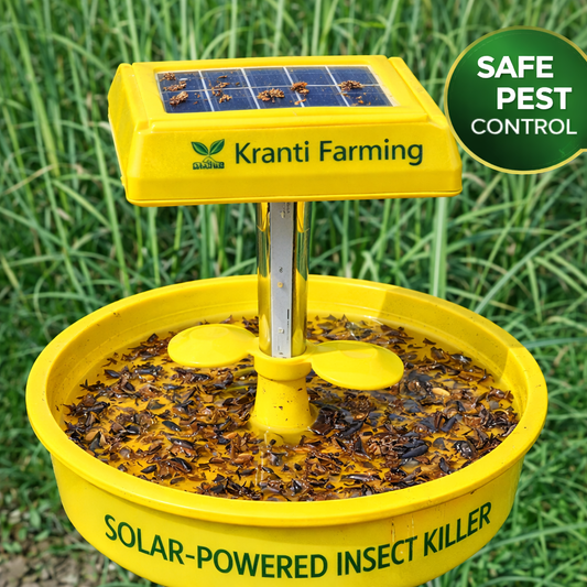 Solar Insect Killer for Farms & Gardens | Natural Pest Trap